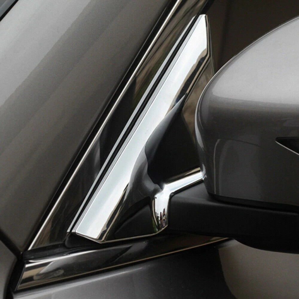 2 x Mirror Covers for Nissan X-Trail (2014-2019) - Quarter Window Trim Plates