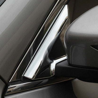2 x Mirror Covers for Nissan X-Trail (2014-2019) - Quarter Window Trim Plates