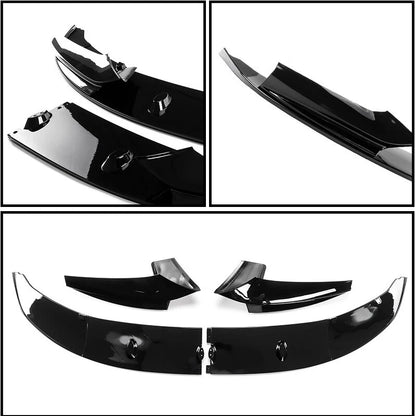 M Sport Front Bumper Spoiler Lip Splitter for BMW F10 5 Series (2011-2016)