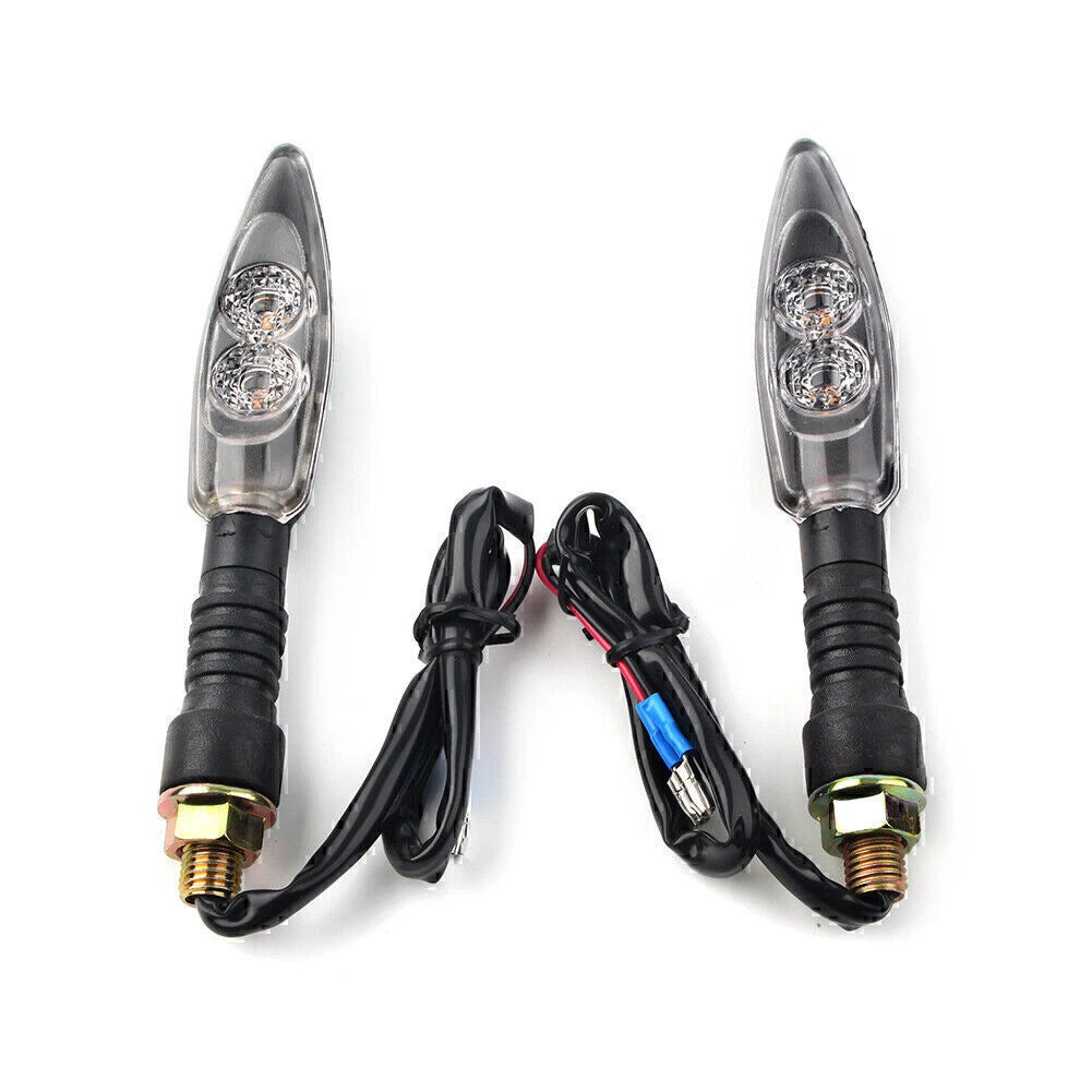8mm Mini 12V LED Turn Signal Lights for Harley