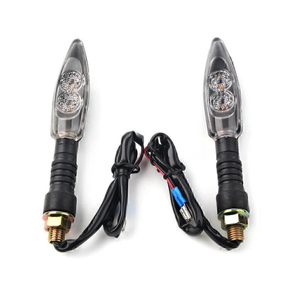 8mm Mini 12V LED Turn Signal Lights for Harley
