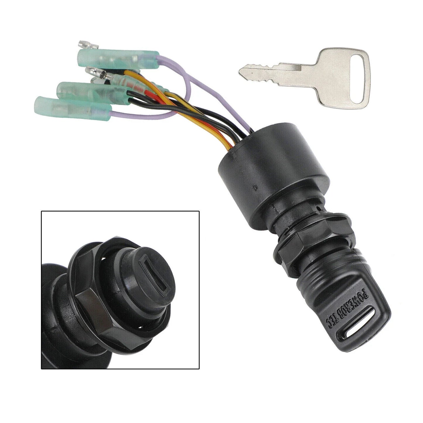 Mercury Mariner Quicksilver Remote Control Box Key Ignition Switch
