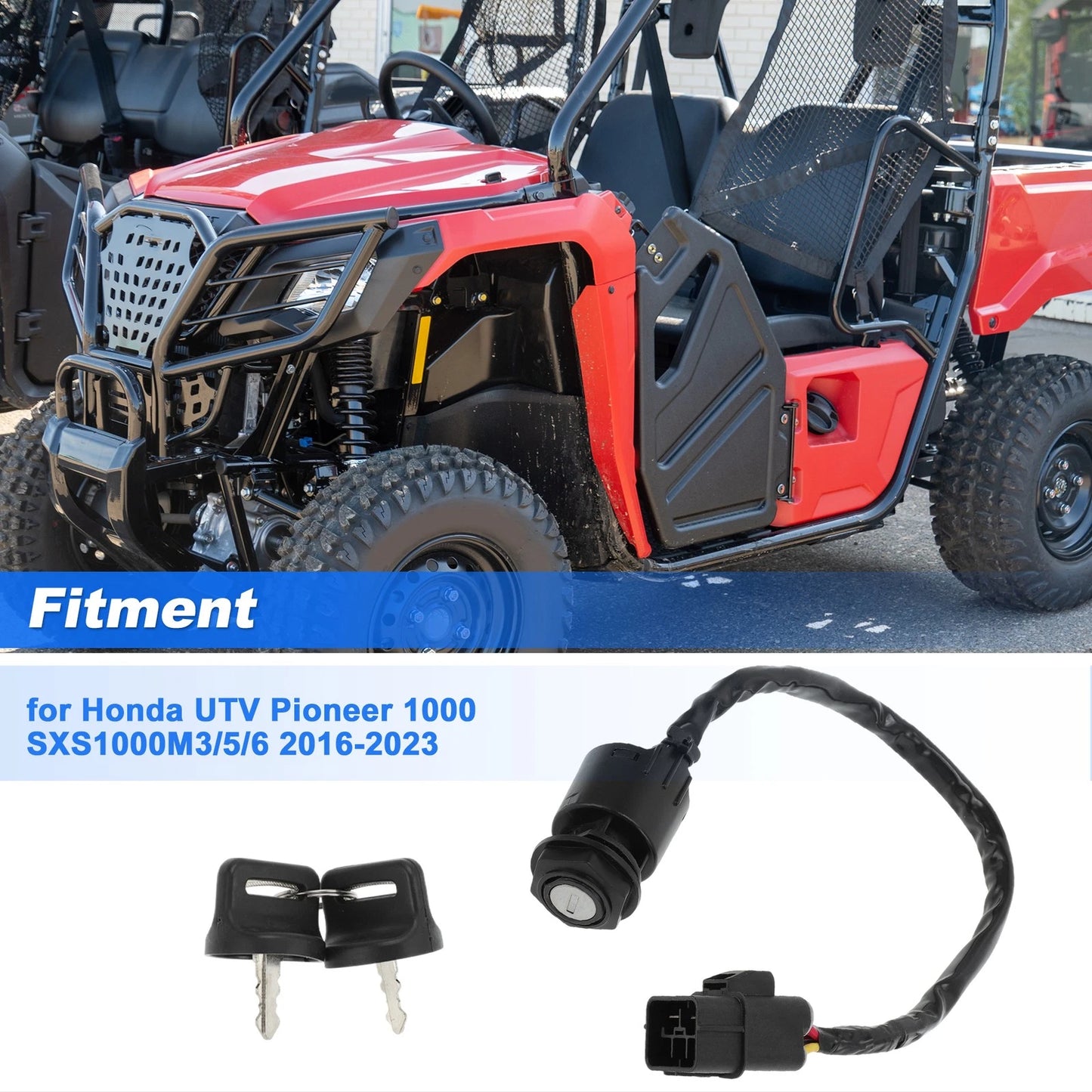 Ignition Key Switch for Honda Pioneer 1000 (2016-2023)