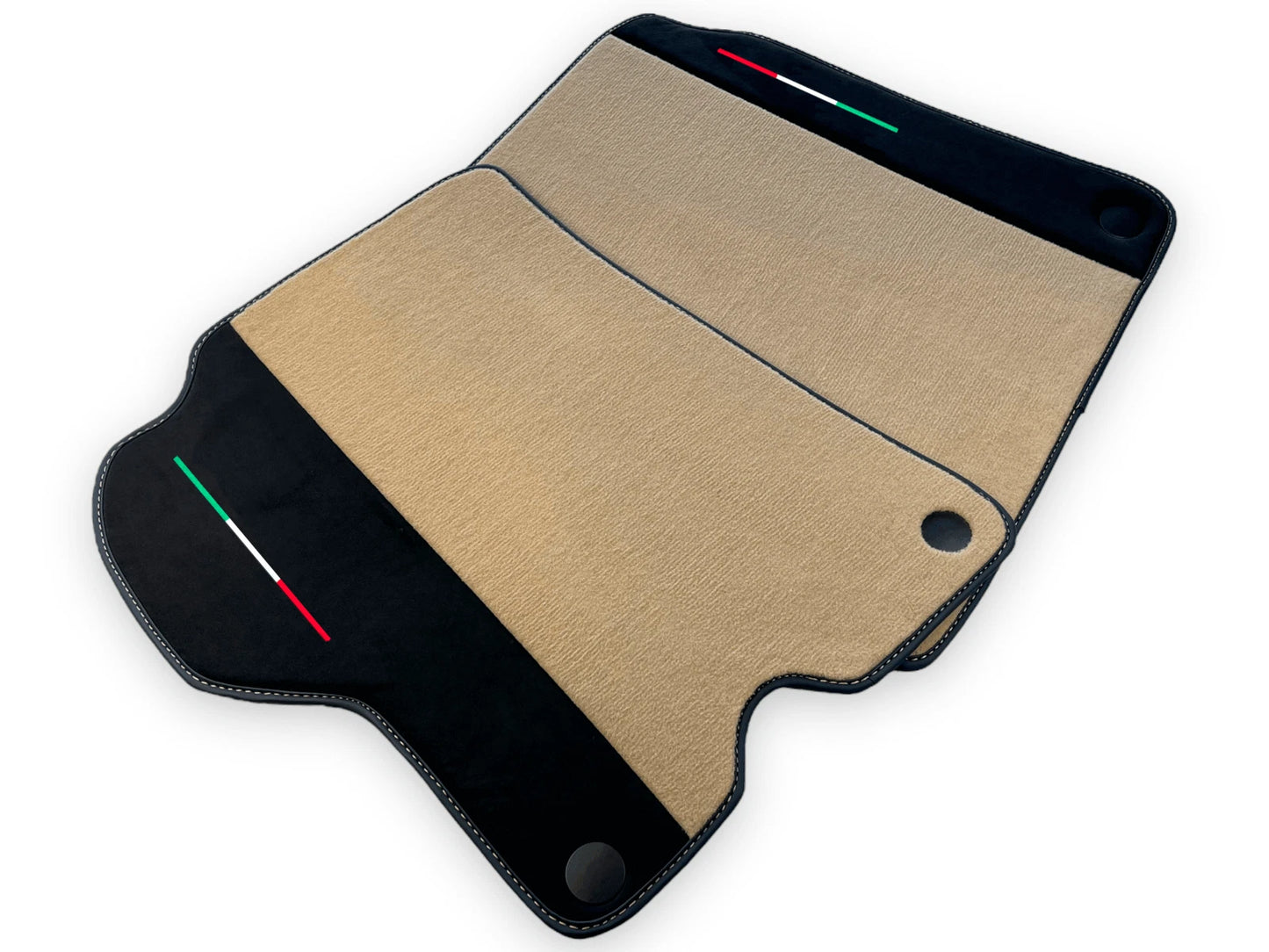 Beige Floor Mats for Ferrari California (2008-2014) - AutoWin Brand