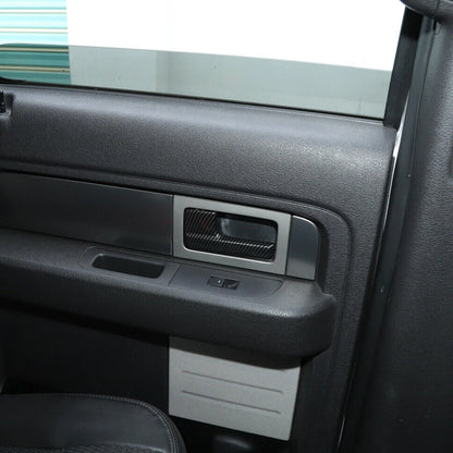 4pcs Interior Door Handle Cover Sticker for Ford F-150 (2009-2014)