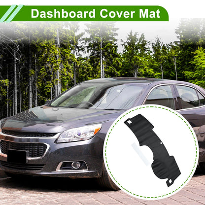 Dashboard Cover for Chevrolet Malibu Dash Mat Carpet Black (2012-2015)
