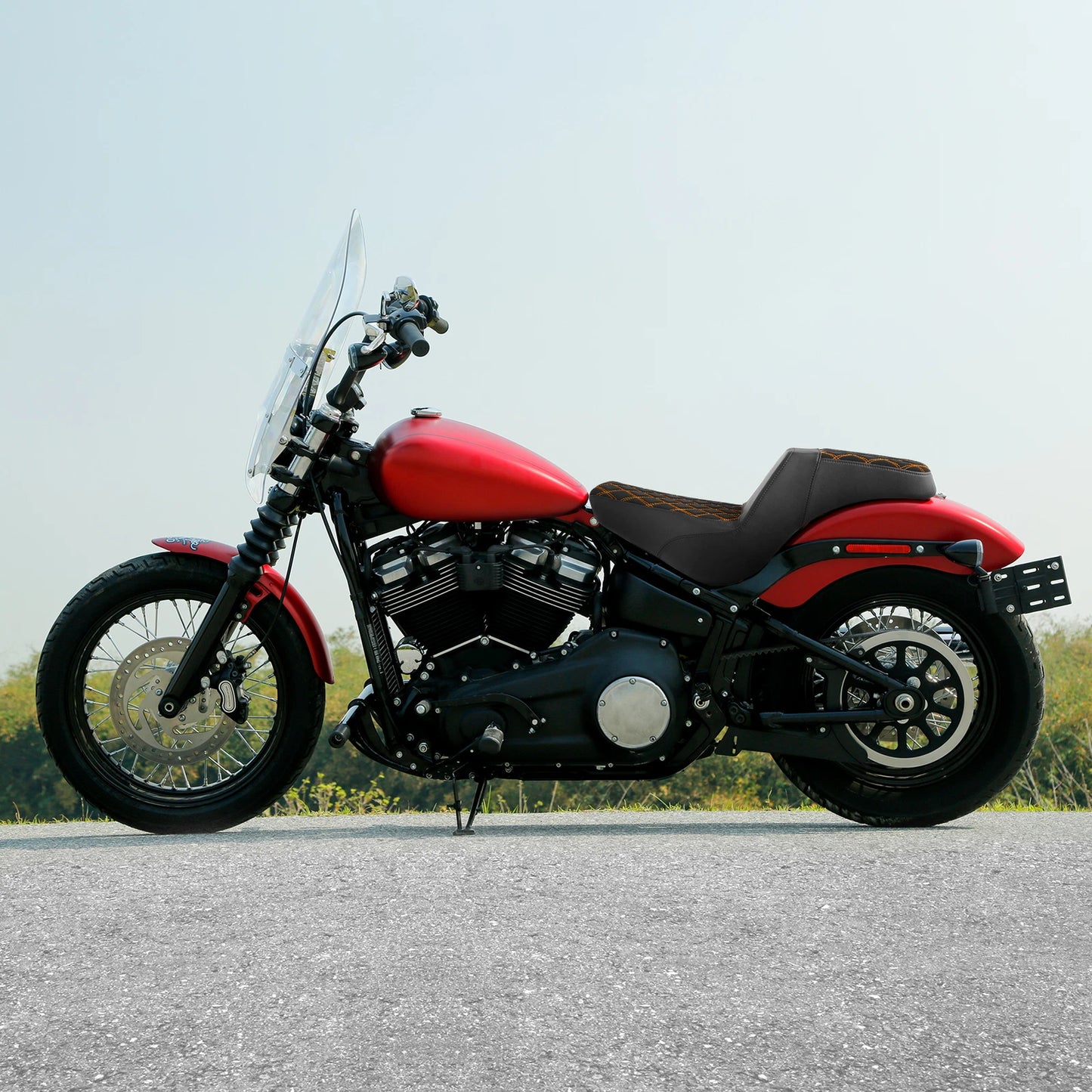Rider & Passenger Seat for Harley Softail FXST Street Bob (2018-2024)