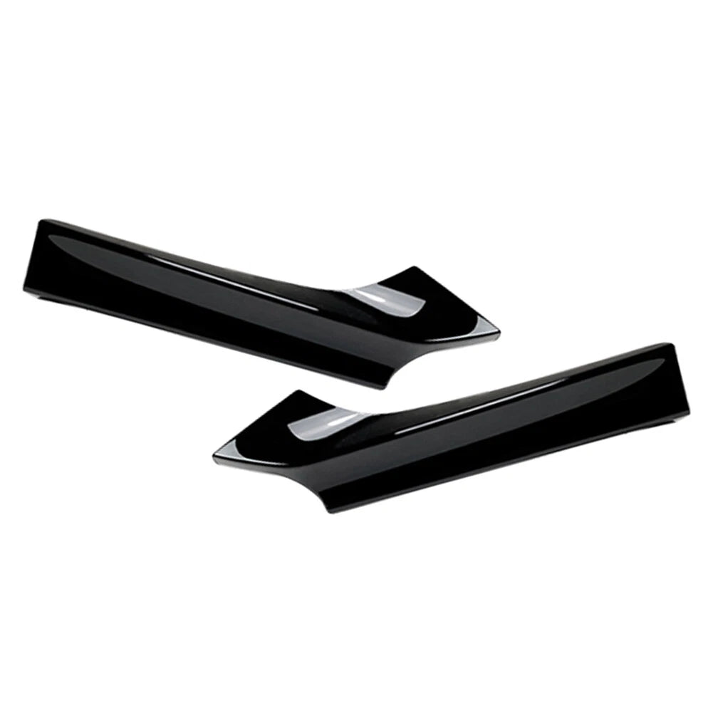 2 x Front Bumper Side Air Vent Splitter Lip for BMW 2 Series F22/F23 (2014-2022)