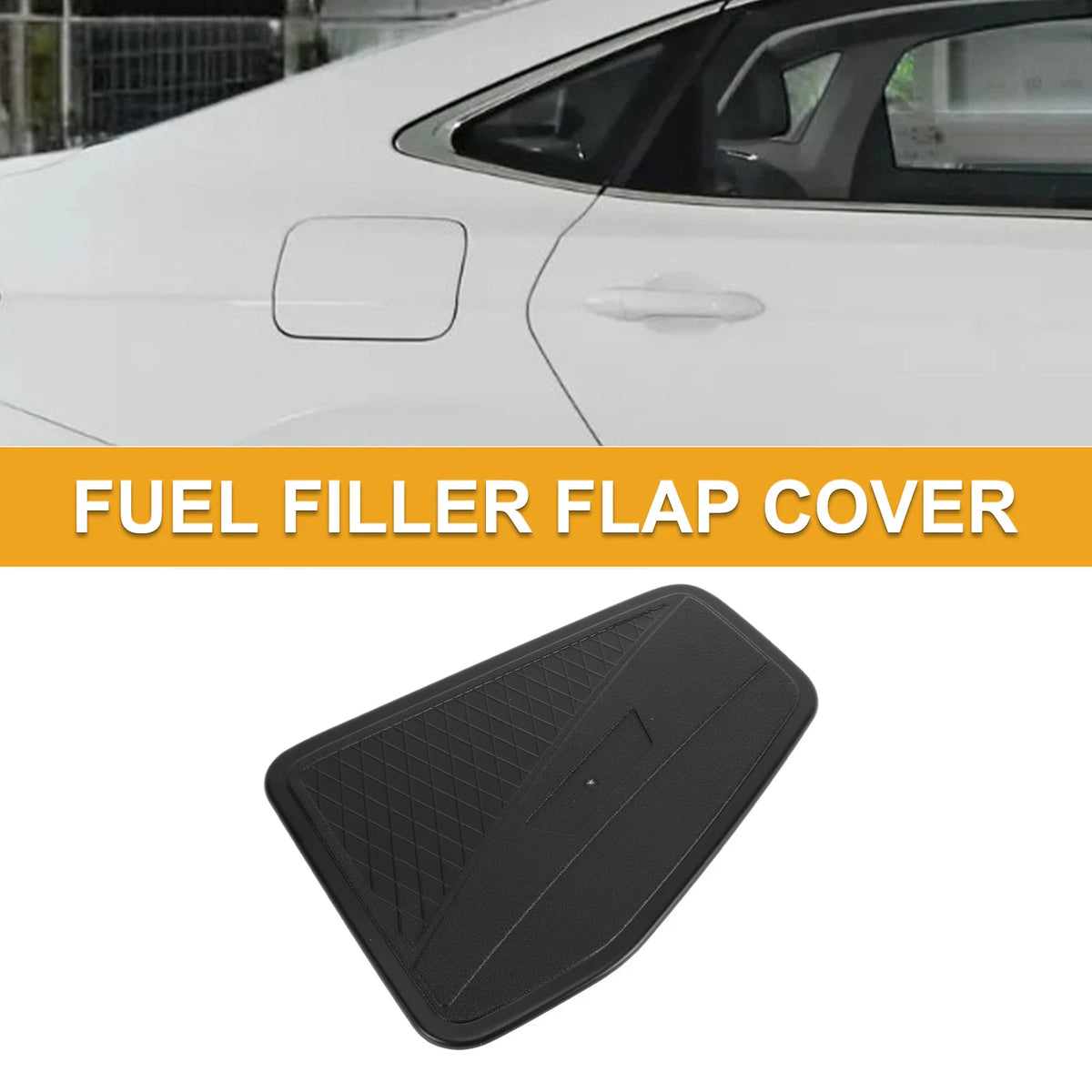 Fuel Tank Door Cap for Isuzu D-MAX 2023-2025 Matte Black Cover