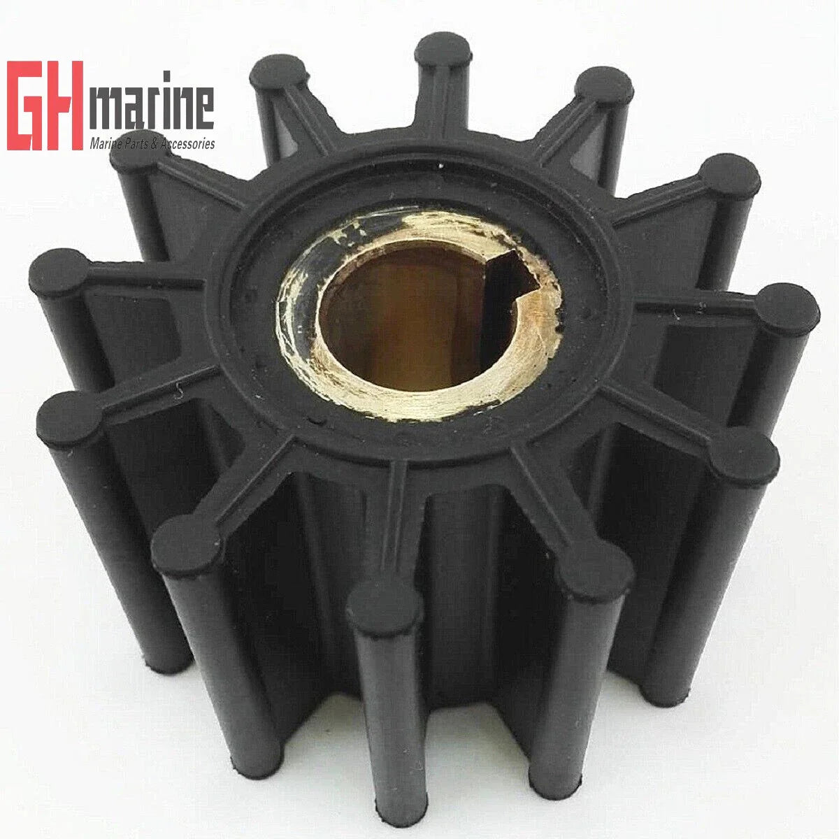 Flexible Raw Water Pump Impeller for Cummins 4B Inboard Marine (210 HP)