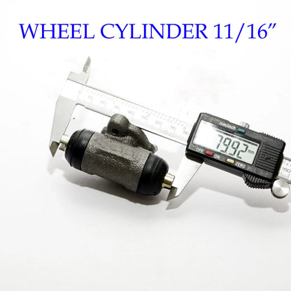 11/16 Rear Wheel Brake Cylinder for Toyota Starlet 3-Door EP70 EP71 EP76 1984-1989