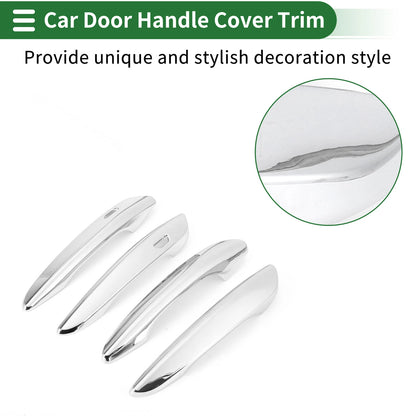 Silver Tone Door Handle Cover Trim for Mazda CX-30 (2020-2023)