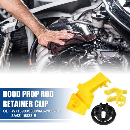 Hood Prop Rod Holder Clips for Ford (No.W713903S300)