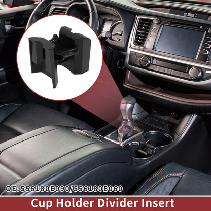Cup Holder Divider Insert for Toyota Highlander (2008–2013)