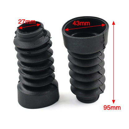 Rubber Fork Dust Cover Gaiters Boots for JOG50 JOG90