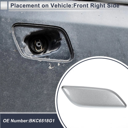 Bumper Headlight Washer Nozzle Cover for Mazda 3 (2004-2009)