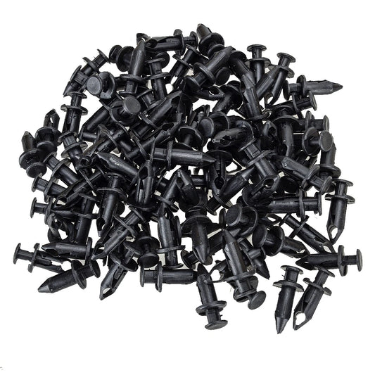 100pcs Fasteners Rivet Clips for Honda, Suzuki, Kawasaki, Polaris