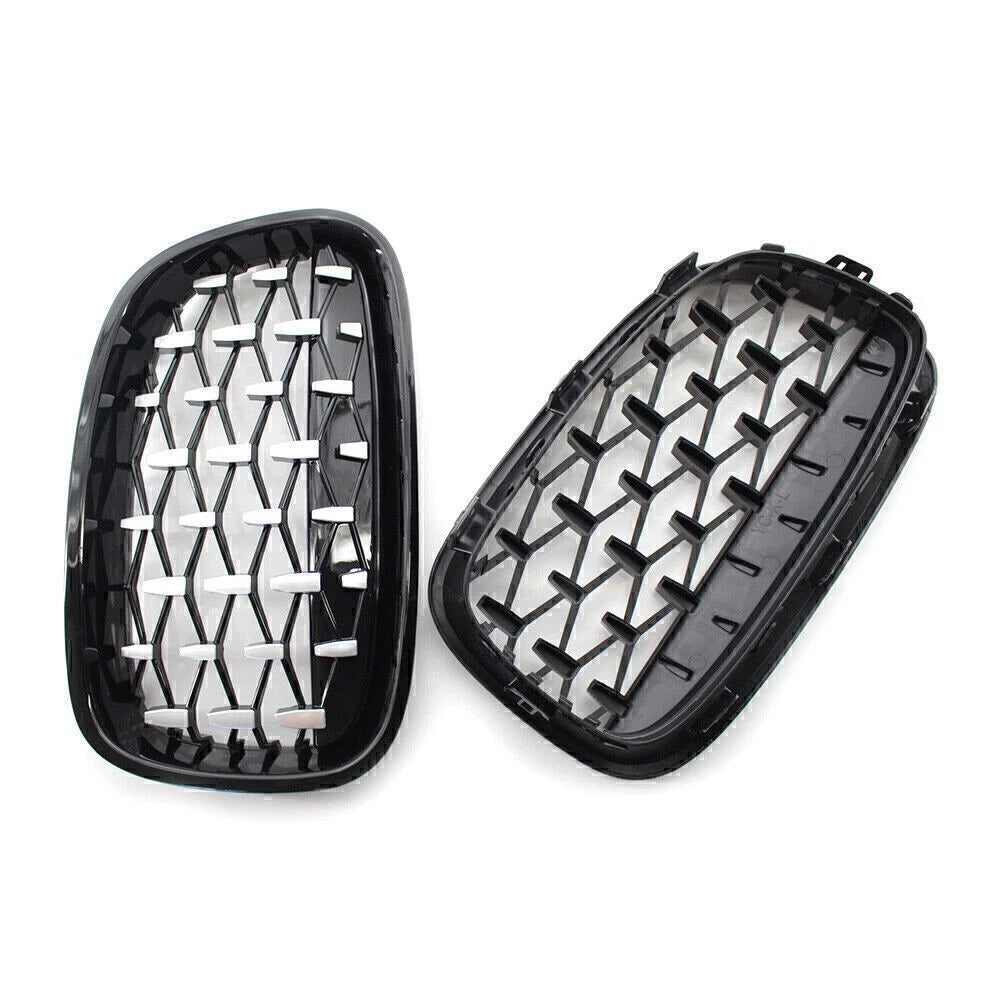 Black Front Mesh Grill for BMW 1 Series F20 (2011-2014)