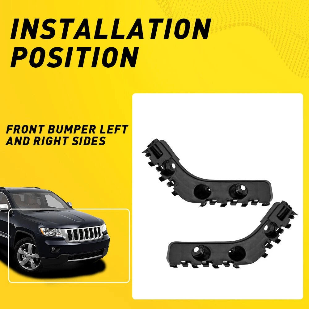 Front Bumper Brackets for 2011-2013 Jeep Grand Cherokee (2011-2013)