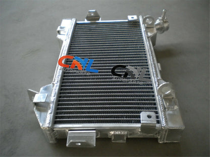 Aluminum Radiator for Suzuki LTR450 LT450R (2006-2009) + Blue Hoses