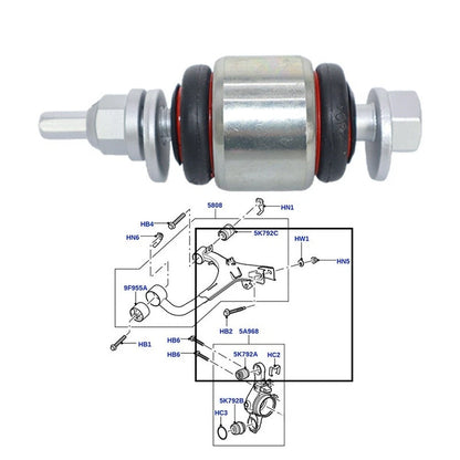 4-Bolt Nut Washer Bushings for Discovery 3 (2004–2009)
