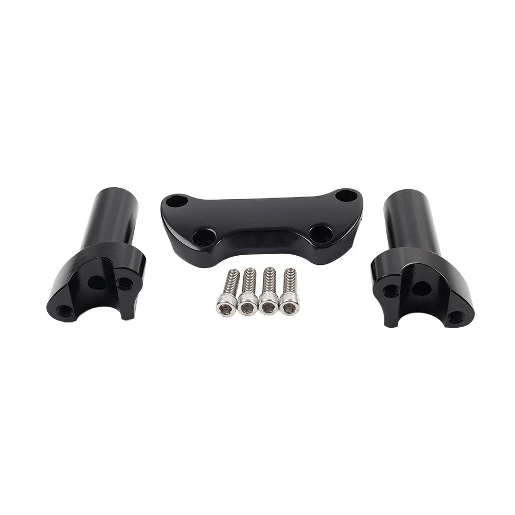 3.5" Handlebar Riser & Top Clamp for Harley Dyna Road Glide