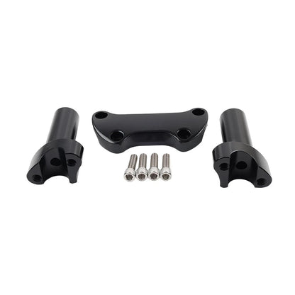 3.5" Handlebar Riser & Top Clamp for Harley Dyna Road Glide