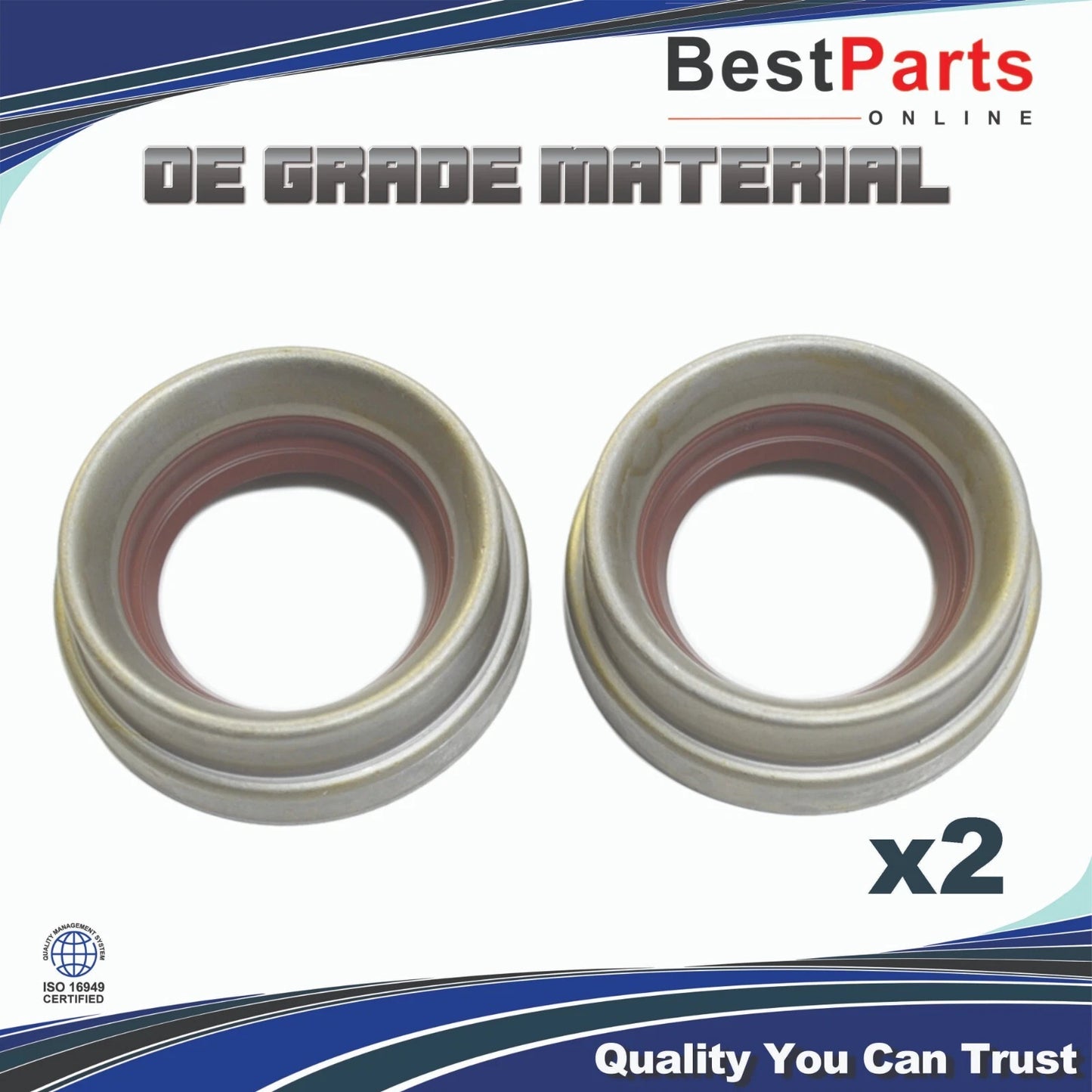 Axle Shaft Seal 2 x for Jeep Wrangler (2001–2012)