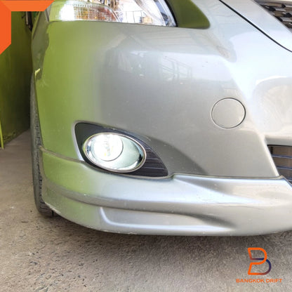 Chrome Trim Fog Lamp Driving Light for Toyota Yaris Vios Sedan (07-13)