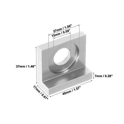 Chain Adjuster Block Tensioner 2 x 15mm for Motorcycle