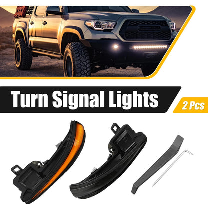 Amber Mirror Turn Signal Lights for Toyota (2016-2023)  81740-58010 81730-58010