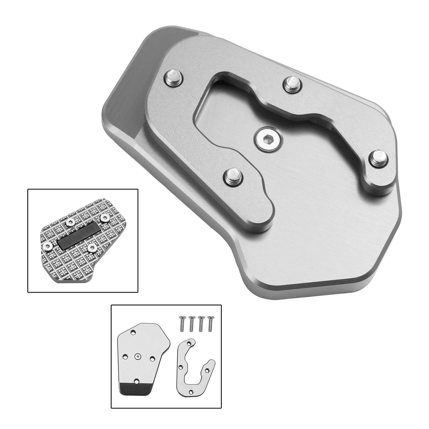 Brake Pedal Extension Pin Enlarger CNC Silver for BMW F900XR (2020-2022)