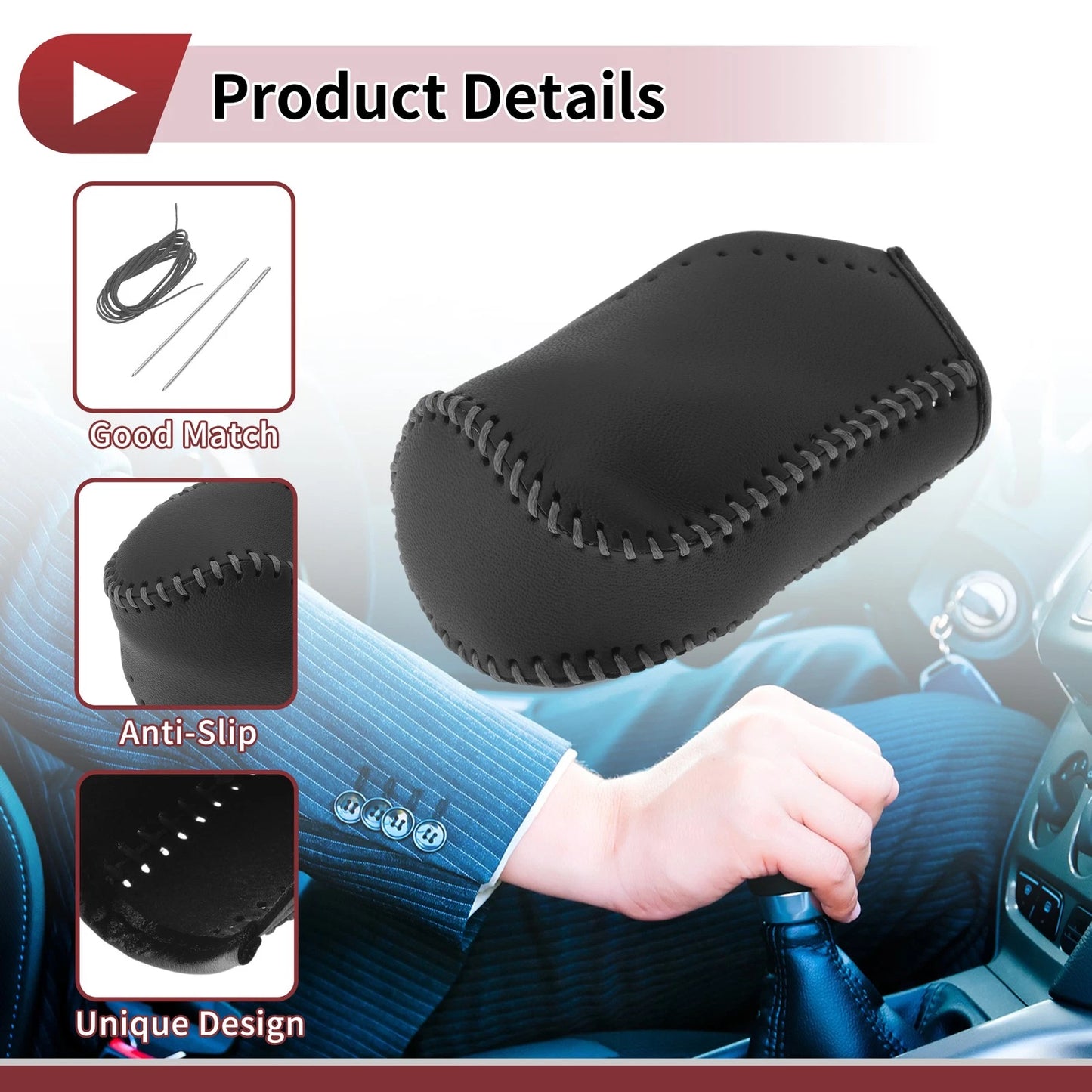 Gear Shift Knob Cover for Toyota Corolla (2014-2018)