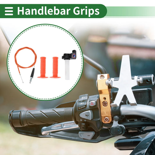 7/8" 22mm Motorcycle Hand Grips End Bar Covers for Make Model