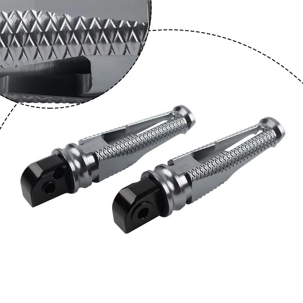Titan Foot Pegs Rear Passenger Footrests for Yamaha YZF R1 R6