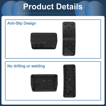 Automatic Foot Accelerator Pedal Covers  for Jeep Wrangler (2018-2024)