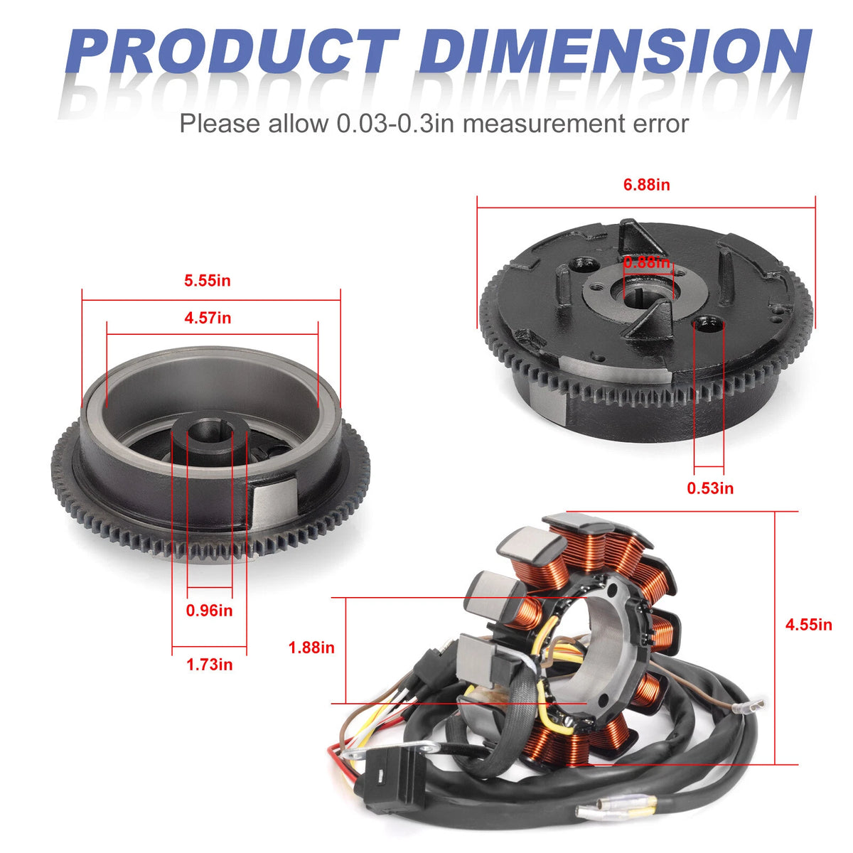 Stator & Flywheel Rotor for Polaris Sportsman 500 RSE