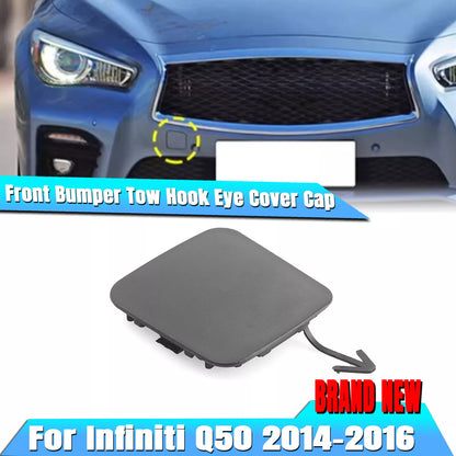 Front Bumper Towing Hook Cover for Infiniti Q50 (2014-2016)