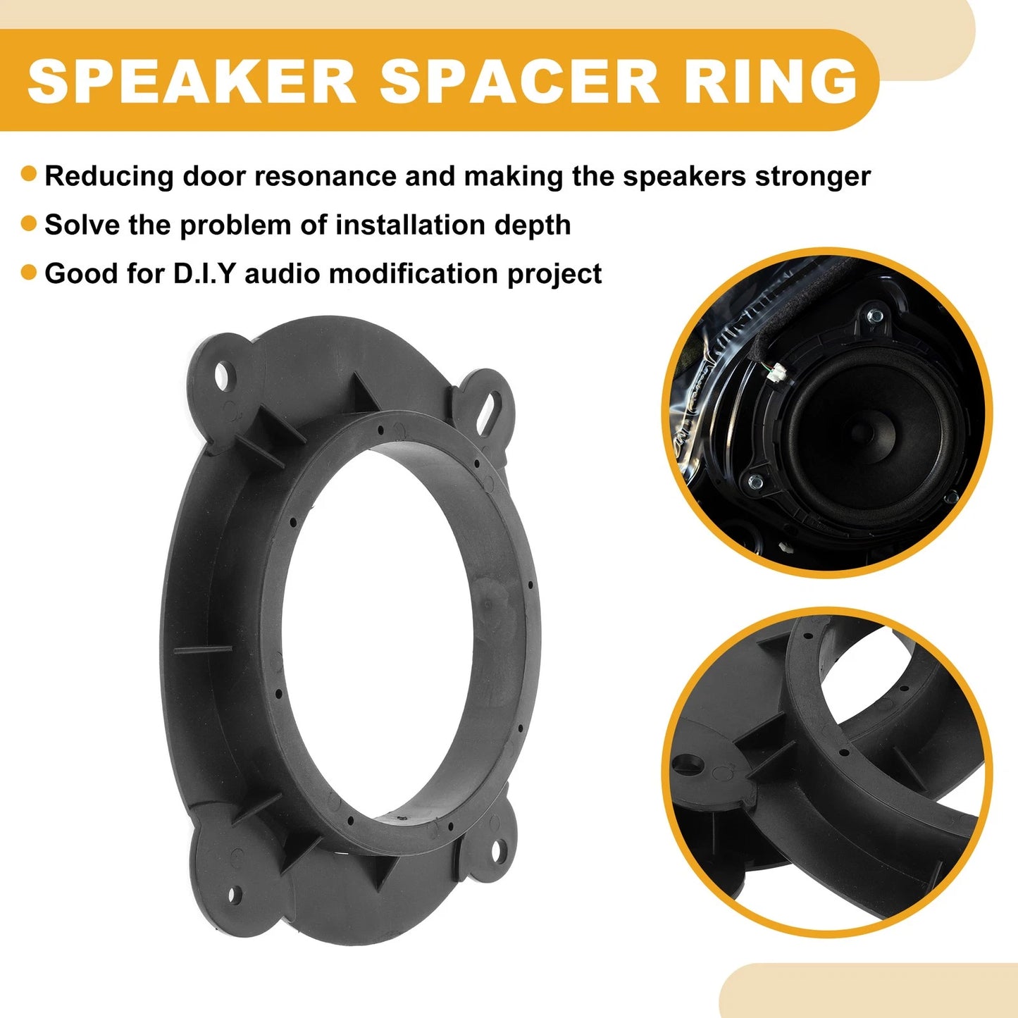 Speaker Spacer Rings for Toyota Avalon (2019-2023)