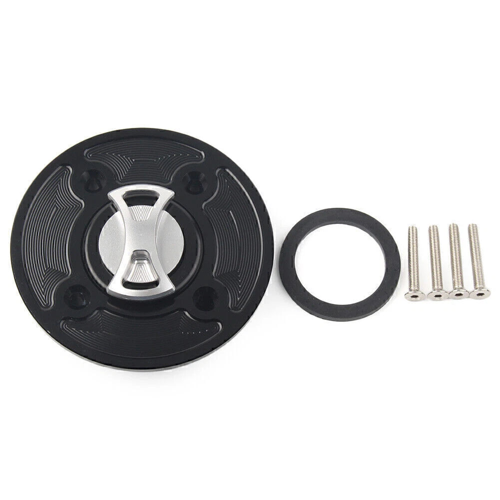 CNC Fuel Gas Tank Cap Cover for Kawasaki Ninja 400, 650, Z900, Versys 1000