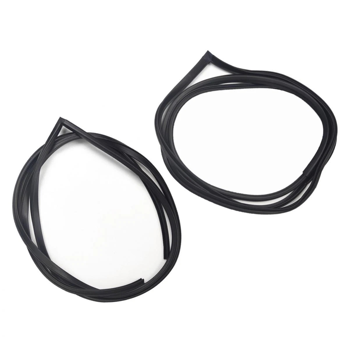Door Rubber Weatherstrip Seal FL+FR Fits Datsun Bluebird 510 4D Sedan 67-72 D11