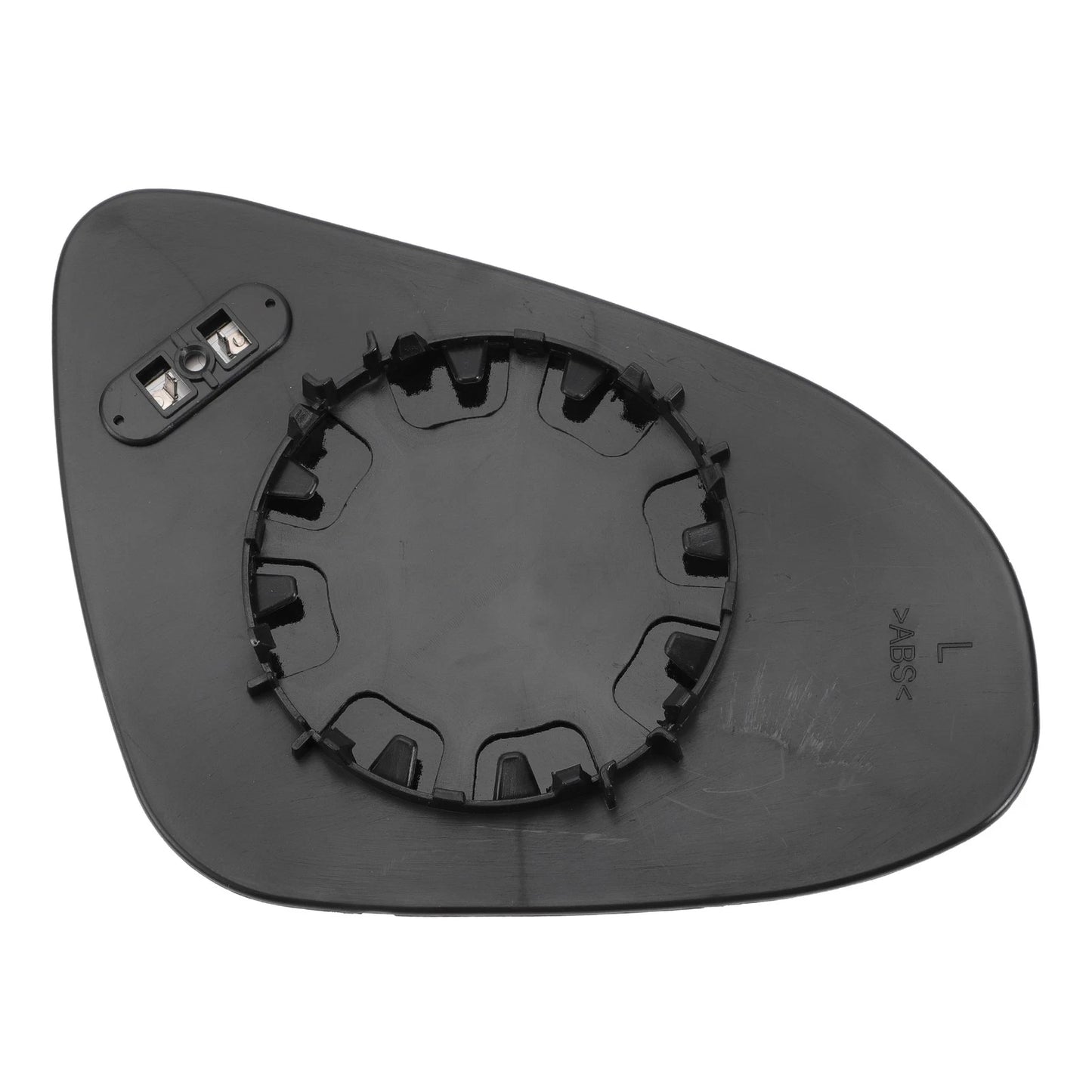 Left Side White Mirror Glass with Back Heated for TOYOTA C-HR (2016–2023)