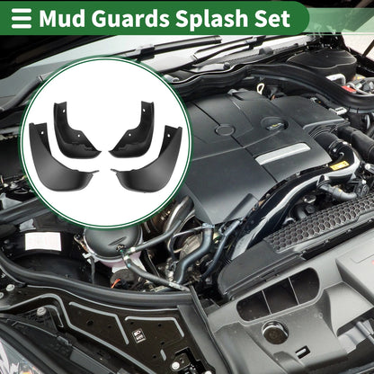 Mud Flaps Splash Guards 1 Set for Nissan JUKE (2011-2015)