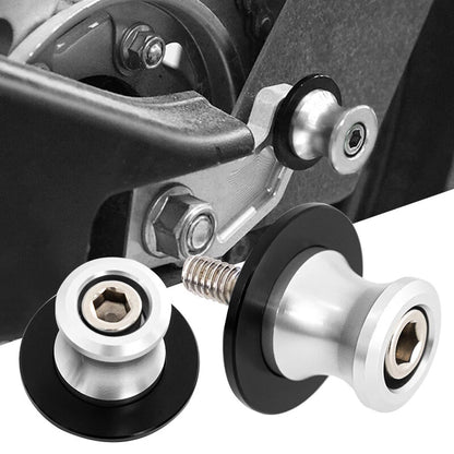 M10 Swingarm Spools for CFMOTO 450 650 700 800 MT - Silver ()