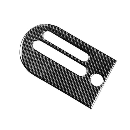 2 x Gear Shift Panel Covers for Jeep Wrangler JK (2007-2010) Carbon Fiber