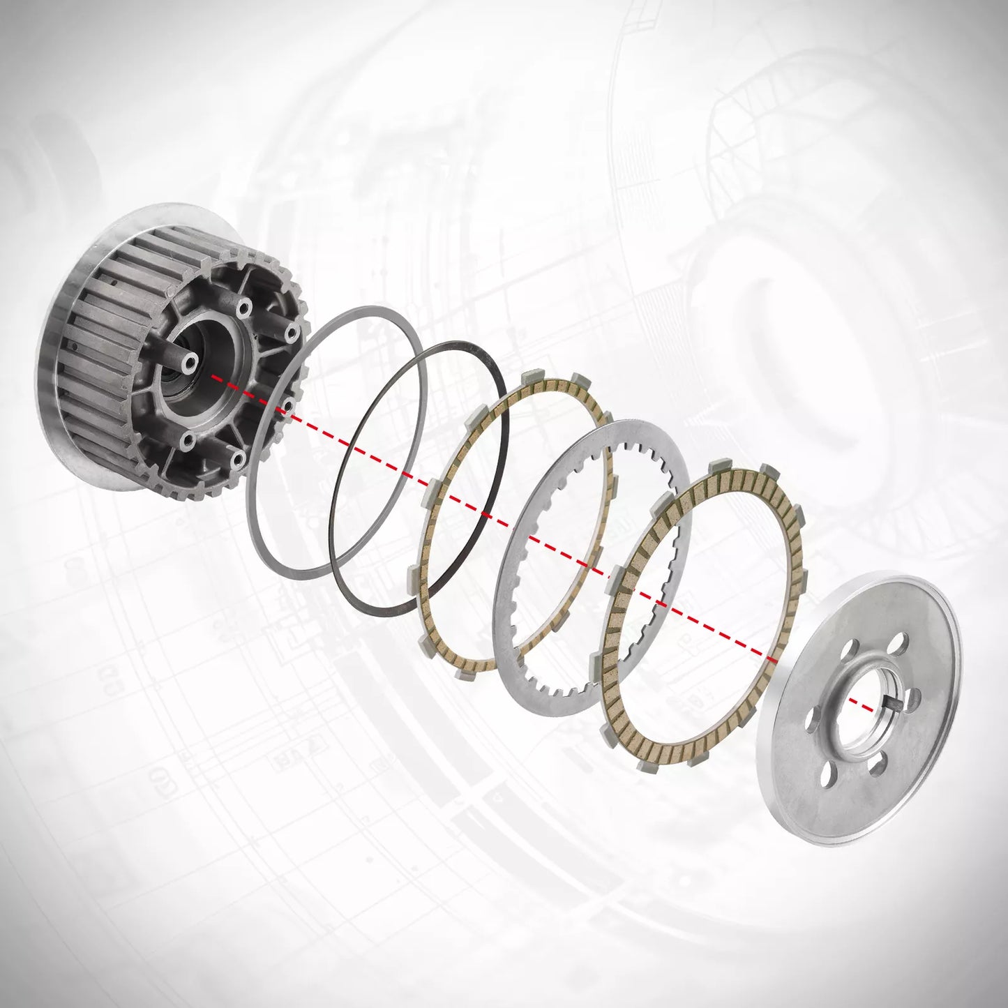 Clutch Kit for Harley Street Glide (2004-2010)