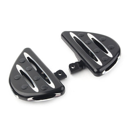 Rear Passenger Floorboards Pegs for Harley Electra Glide Dyna