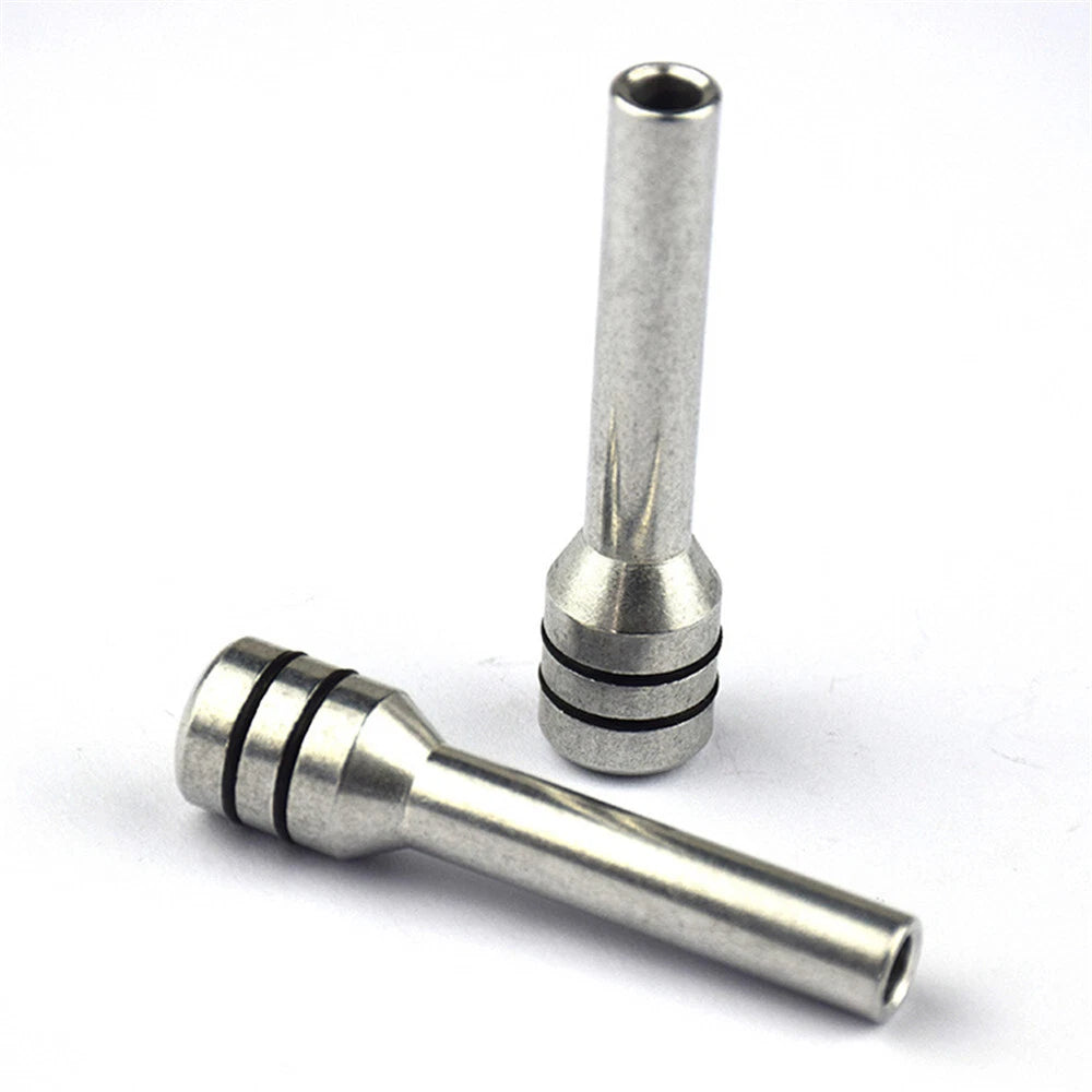 4 x Chrome Aluminum Inner Door Lock Push Knob Pins for Hot Rod Rat Truck