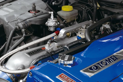 Adjustable Fuel Pressure Regulator w/ Gauge for JDM Turbo EFI Engine