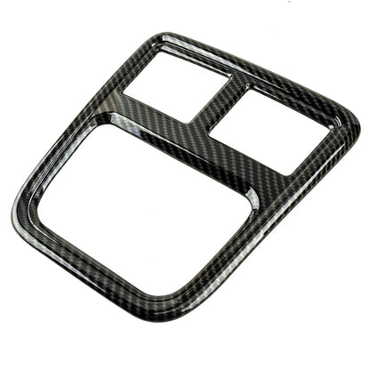 Carbon Fiber ABS Rear Air Vent Frame Cover for Dodge Charger (2011-Present)